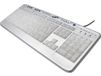 Revoltec Keyboard LightBoard XL 2 Series Azerty zilver