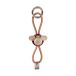 Kay Bojesen Denmark Kay Bojesen aap sleutelhanger Bordeaux, cuir naturel