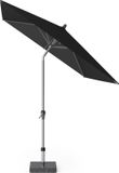 Platinum - Parasol à mât central - Riva - 250x200cm - Noir