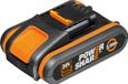 WORX WA3551 20V 2.0Ah batterie avec indicateur de charge