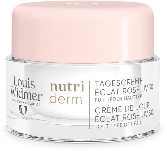 Louis Widmer Nutriderm Dagcrème Eclat Rosé UV50 parfum