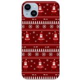 1001 coques Apple iPhone 14 Plus bedrukt siliconen hoesje - pull de noel santa