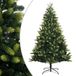 vidaXL Sapin de Noël artificiel avec charnières et support 150 cm