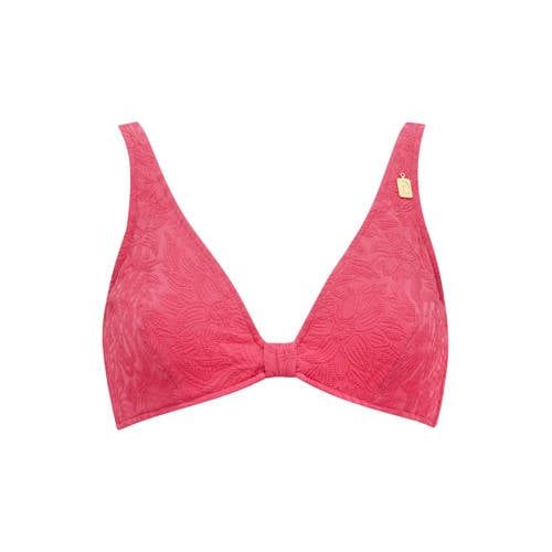 Annadiva Swim Pink Garden voorgevormde beugel bikinitop