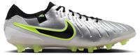 Nike Tiempo Legend 10 Elite AG-Pro, Metallic Silver, Volt, Black - EU 45.5