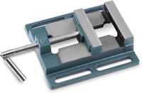 Merkloos / Sans marque Bankbankschroef 110 mm - precisie tafel bankschroef - platte tang bankschroef - openingsbreedte 20 mm - boormachines & freesmachines