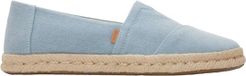 TOMS Alpargata Rope 2.0 Espadrille Dames Blauw Denim Maat 43.5 - Casual Schoenen - Lente/Zomer 2024