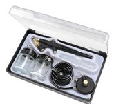 MICHELIN Airbrush Kit met slang - 2 verfpotjes - Werkdruk: 1-2 bar