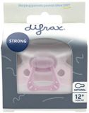 Difrax Fopspeen Natural 12+ mnd Rose - 2 x - Voordeelverpakking