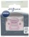 Difrax Fopspeen Natural 12+ mnd Rose - 2 x - Voordeelverpakking