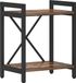 vidaXL Boekenplank 40 x 30 x 50 cm Bewerkt hout Rook eiken