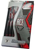Harrows Ace Rubbergrip Steeltip dartpijlenset