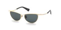 Nina Ricci SNR406 Dames Zonnebril - Cat Eye - Goudkleurig/Grijs