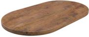 LABEL51 Tafelblad Halve Cirkel Tafelblad - Bruin - 160 cm