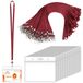 Set de 50 porte-badges transparents avec cordon
