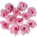 Rose Têtes De Rose Artificielle X12 Rose Tendre D4 50 Cm Pour Boule De Rose - Couleur: Rose Soutenu