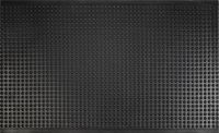 FLOORDIREKT Werkplaatsmat - Bubble - Natuurrubber - Zwart - 90 x 450 cm