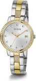 Guess GW0725L1 Polshorloge Dames Staal Zilverkleurig Multi Kwarts