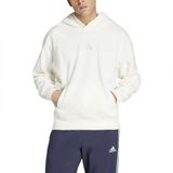 Adidas Elevated All Szn Terry Loop Hoodie Wit L