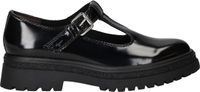 Tamaris - Dames - Loafers - Zwart - Imitatieleer - Maat 38