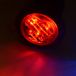 Ledson HideAway Flitser - Rood - 12V-24V