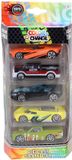 Rapid Wheels KiddyGo Rapid Wheels die-cast kleurverandering 5-pack speelgoedauto's