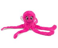 Best Pet Supplies OctoMutant Crinkle pluche hondenspeelgoed voor interactief spelen, puppy en senior indoor spelen, kleurrijke octopus speelgoedvorm, zachte hoofdvulling, schattig en knuffelig