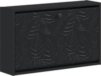 vidaXL Wandgemonteerde Schoenkast DELFT 71 x 17 x 43 cm Bewerkt hout