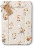 Totsy baby ASE Spolka Akcyjna Verschoonmat Waterdicht Afwasbaar Baby 70x50 cm Giraffen