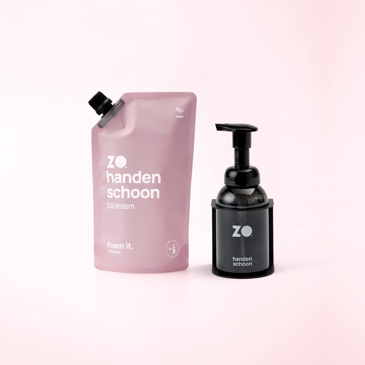 ZO® ZO handen schoon startpakket bloesem + houder