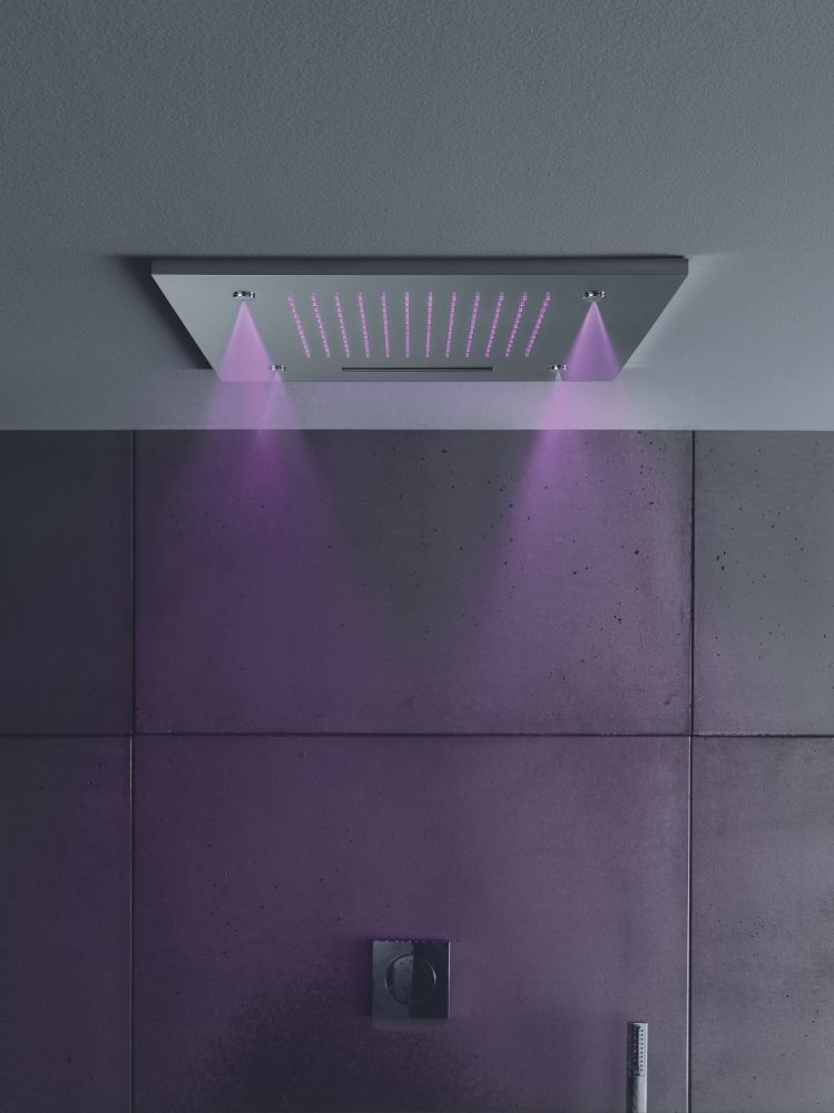hotbath Mate 50x50 triple LED chroom M146CR