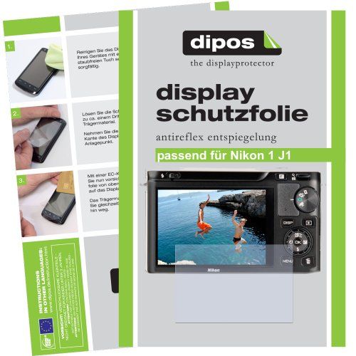 dipos I 6X beschermfolie mat compatibel met Nikon 1 J1 folie screen protector