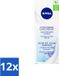 NIVEA Essentials Crème de jour - Crème hydratante pour le visage - Peau normale - SPF 15 - 50 ml - Pack économique - 12 pièces