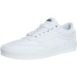 Vans Heren Brooklyn Canvas-Sneakers, White/White, 39 EU
