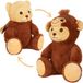 BRUBIES Ours en peluche Singe - 25 cm