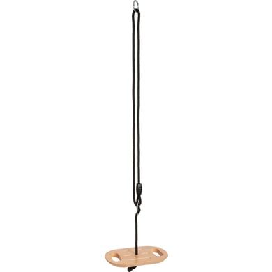 small foot ® Plaatschommel met handgrepen Black Lijn