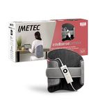 Imetec Intellisense Lumbar Warmtekussen voor de lumbale regio met elastische band, snel verwarmen, hypoallergeen weefsel, 5 temperaturen, veiligheidsvergrendeling, wasbaar, 61 x 38 cm