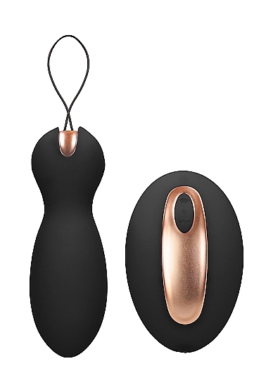 Elegance - Dual Vibrating Toy - Purity - Black