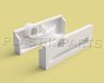 plastik-parts Mea Mealon Wandbeugel, wandmontage, kelderraam, reserveonderdelen, set, Mealuxit