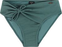 Protest MIXWrap - Bikini broekje Dames - Normale pasvorm - Laurel Green - Gestreept - High Waist