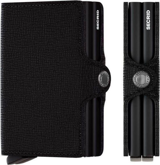 Secrid Twinwallet - Crisple - Zwart | Billfold | 14 Cards | RFID