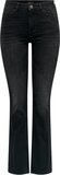 ONLY ONLBLUSH Mid Flared Jeans - Washed Black - Women's XL/34