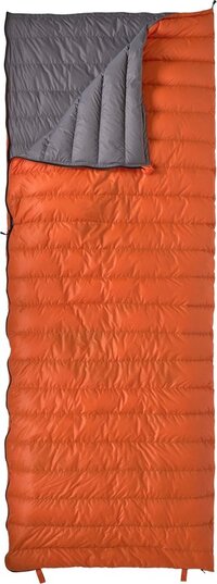 LOWLAND OUTDOOR Super compact blanket - 210 x 80 cm - 590gr +8°C - Orange