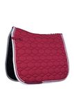 HKM Crystal fashion Zadeldek Wijnrood Dressuur