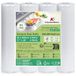 KitchenBoss Vacuümfolie vacuümzakken: 28 x 600 cm 4 rollen vacuümzakken levensmiddelen