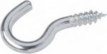 TOOLCRAFT 828108 Schroefhaken, gebogen 50 mm Staal verzinkt 50 stuk(s)