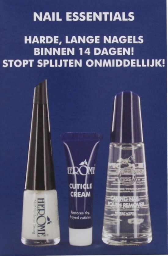 Herôme Nail Essential Set Zwakke en Splijtende Nagels