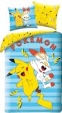 Pokémon Housse de couette Pikachu & Scorbunny 140 x 200 cm