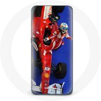 Maniacase Hoesje voor Samsung Galaxy A3 2017 Formule 1 Fernando Alonso F1 Racing Driver Red
