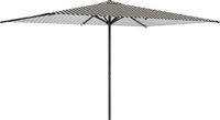 vidaXL Tuinparasol Rechthoekig 2 x 3 m Polyester Zwart en Wit